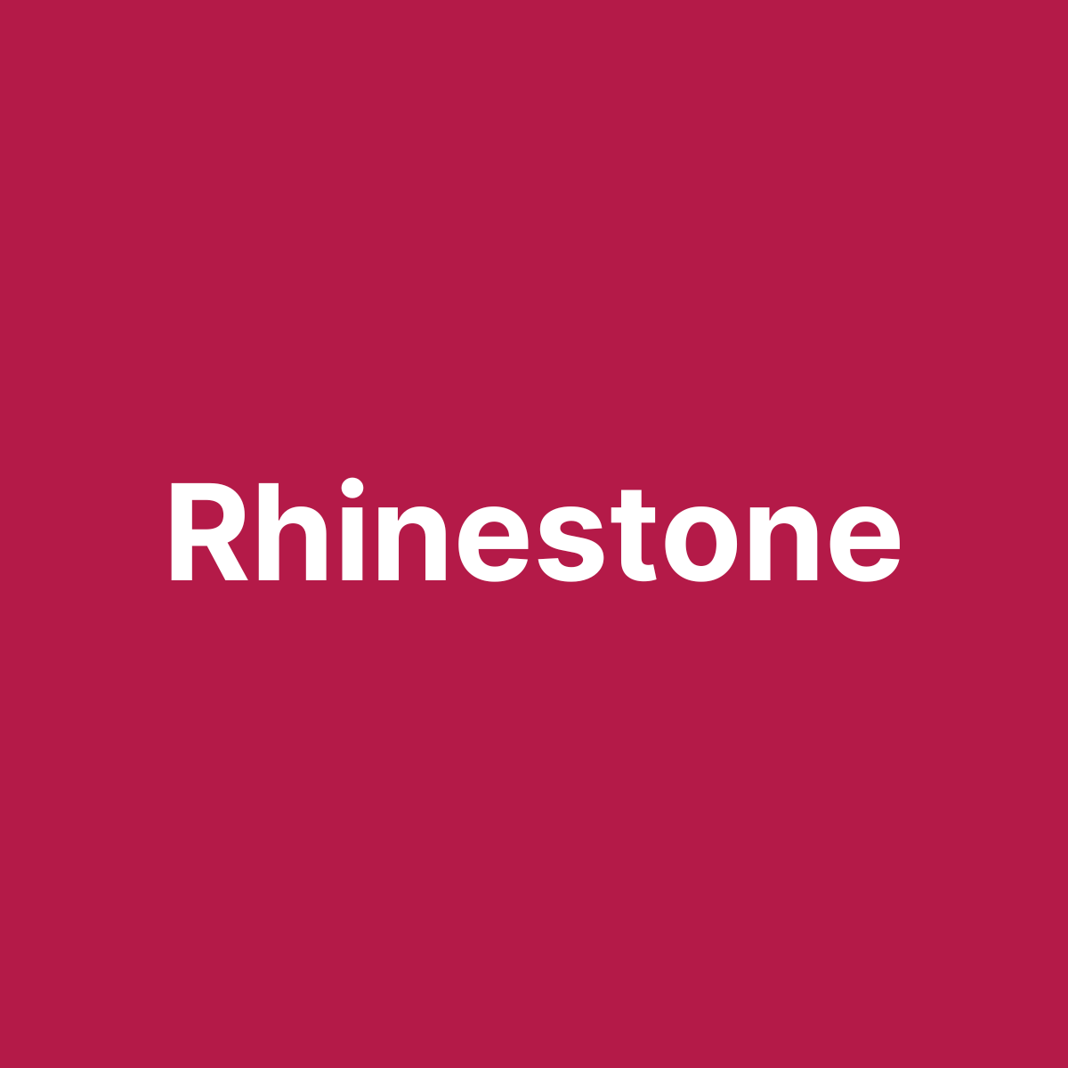 Rhinestone